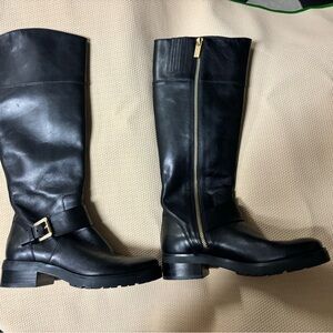 Michael Kors Black Genuine Leather Boots
